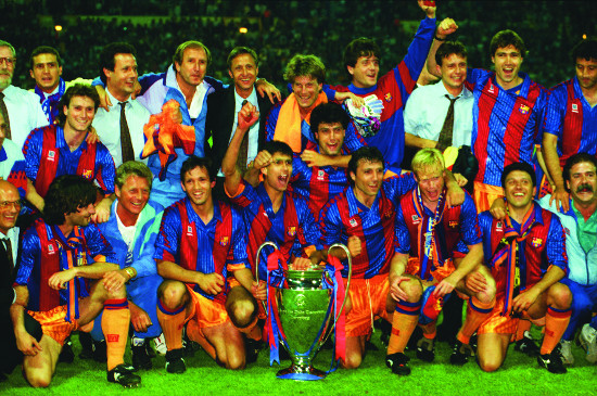 I 1992 ledet Cruyff Barcelona til seier i Serievinnercupen som trener. Finalen ble vunnet 1-0 over Sampdoria etter mål av Cuyffs landsman ronald Koeman.